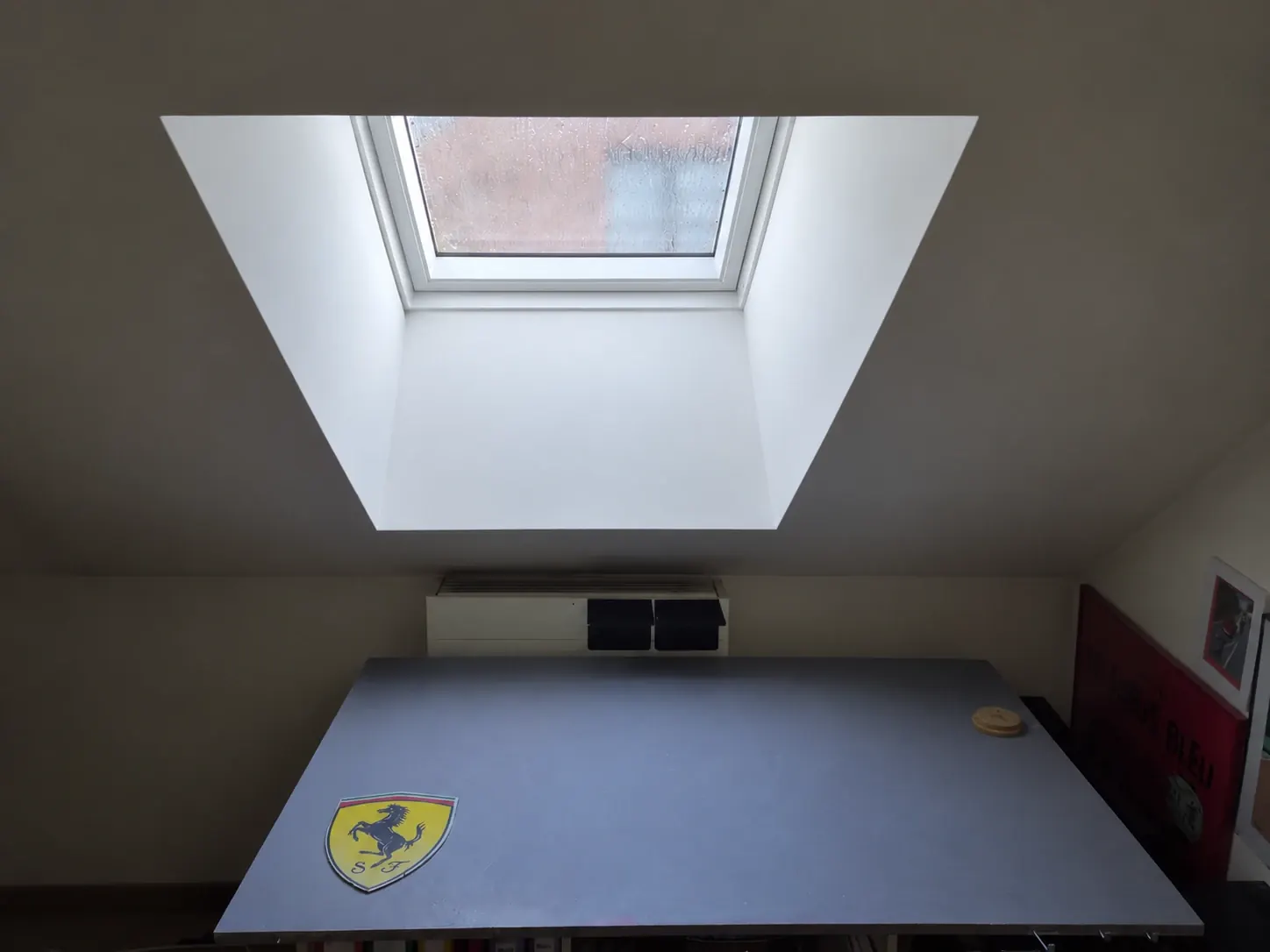 Battées de 4 velux refaites en gyproc